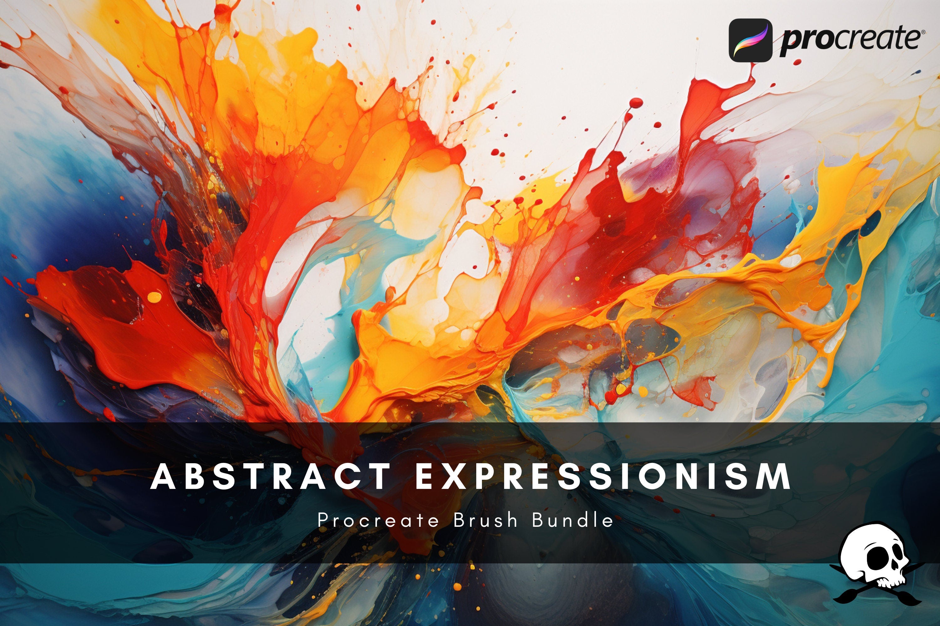Abstract Expressionism ~ Procreate abstract paint bundle