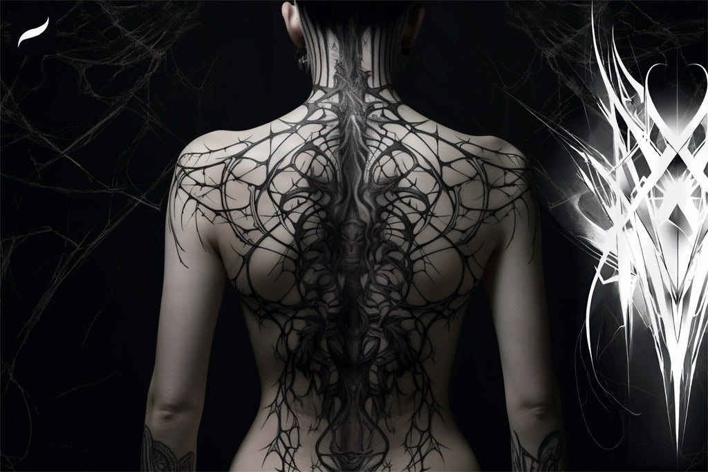 Goth Ink Tattoo Art: Procreate Stamps, Dark Calligraphy (Digital Download)