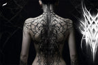 Goth Ink Tattoo Art: Procreate Stamps, Dark Calligraphy (Digital Download)