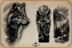 The Wildlife Folder, 50 unique tattoo sleeves by Team Valhalla
