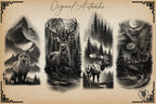 Wildlife vol.2 , 50 unique tattoo sleeves by Team Valhalla