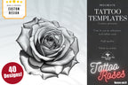 Roses Vol.2, Tattoo builder, Design team Valhalla sweden, 40 unique designs