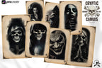 Cryptic Canvas ~ 100+ unique Horror references for Procreate