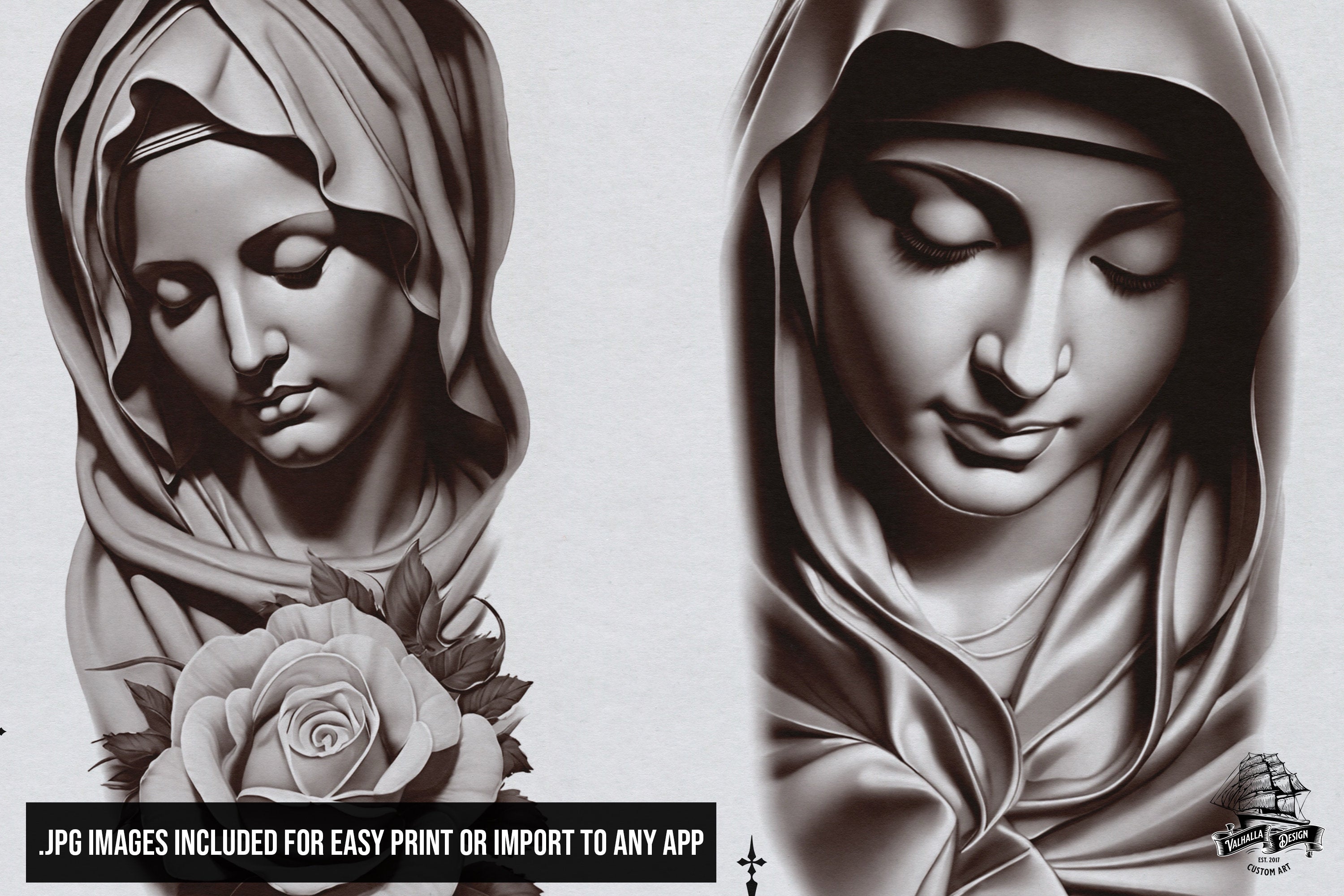 Tattoo E-Books collection (Pdf) Religious Tattoo Sleeves, 51 unique designs