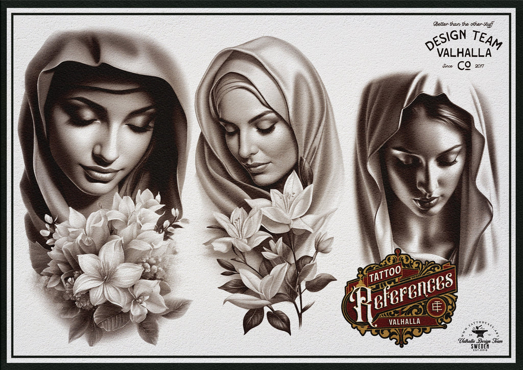 Religious B&g realism design bundle XL collection, custom designs for Procreate