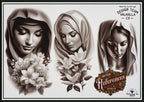 Religious B&g realism design bundle XL collection, custom designs for Procreate