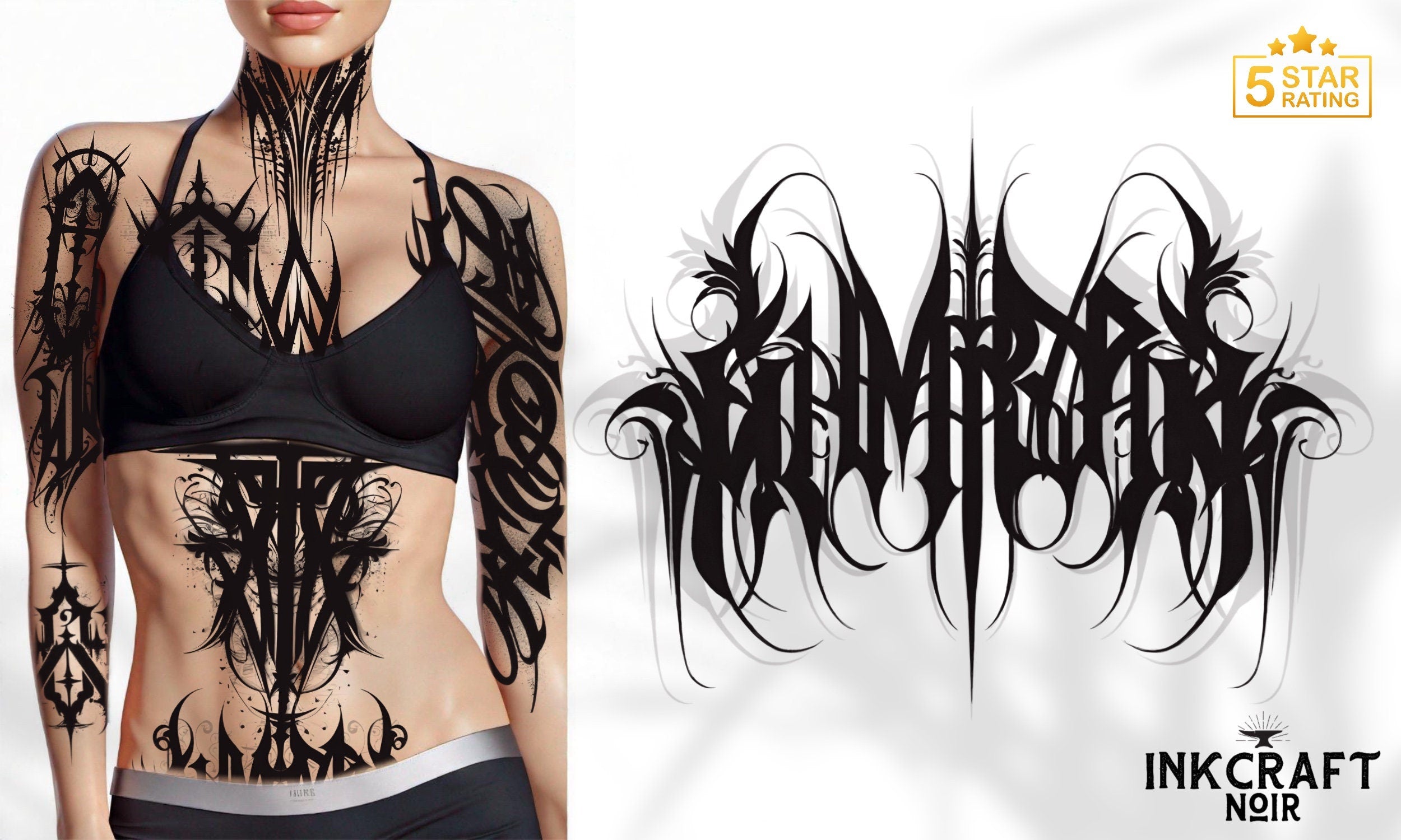 InkCraft Noir vol.2 - creative calligraphy artist