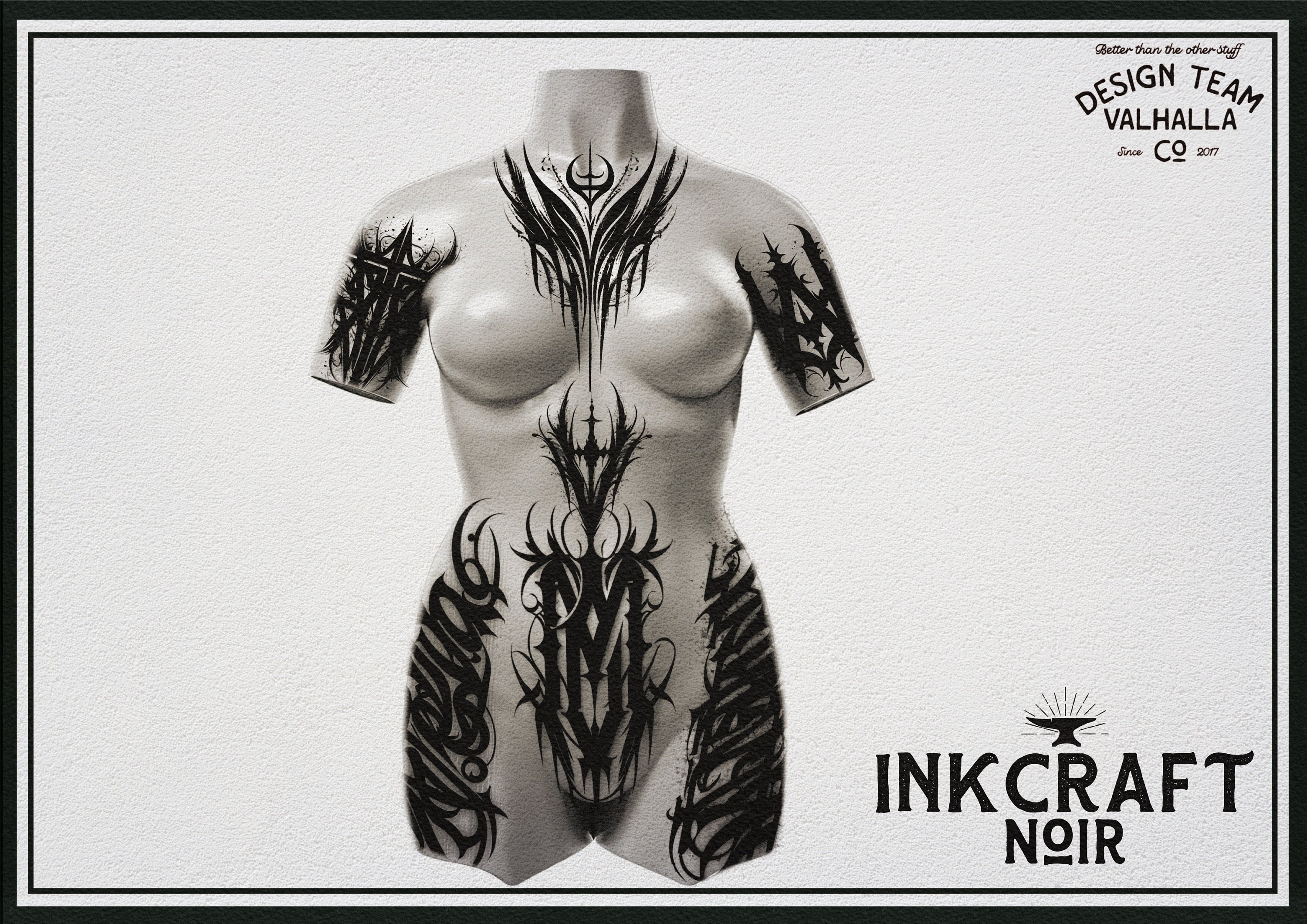 InkCraft Noir vol.2 - creative calligraphy artist