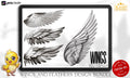 Wings & feathers design bundle, 100+ unique designs + textured brushes for Procreate