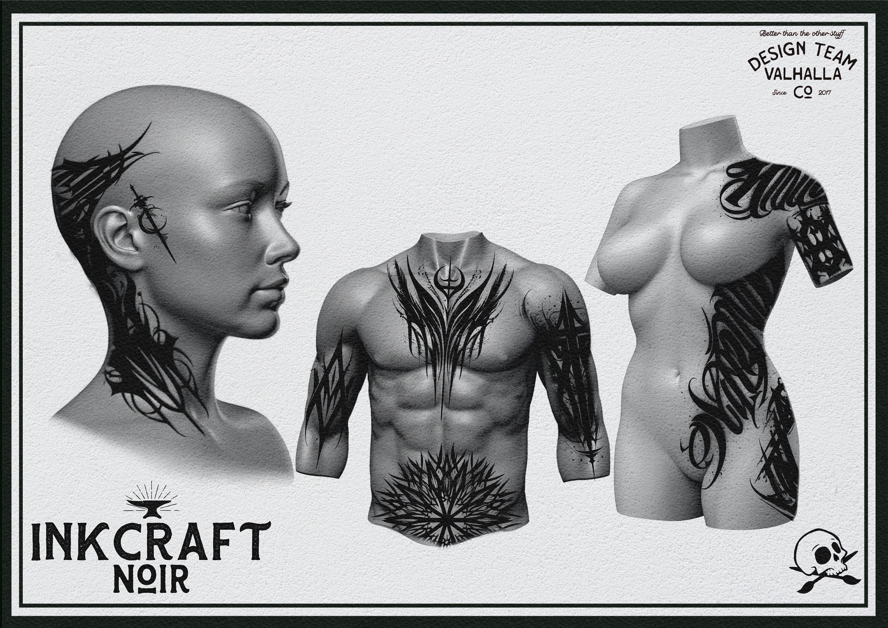 InkCraft Noir vol.2 - creative calligraphy artist