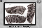 Organica Machina ~ Custom art for Procreate XL collection Biomech references