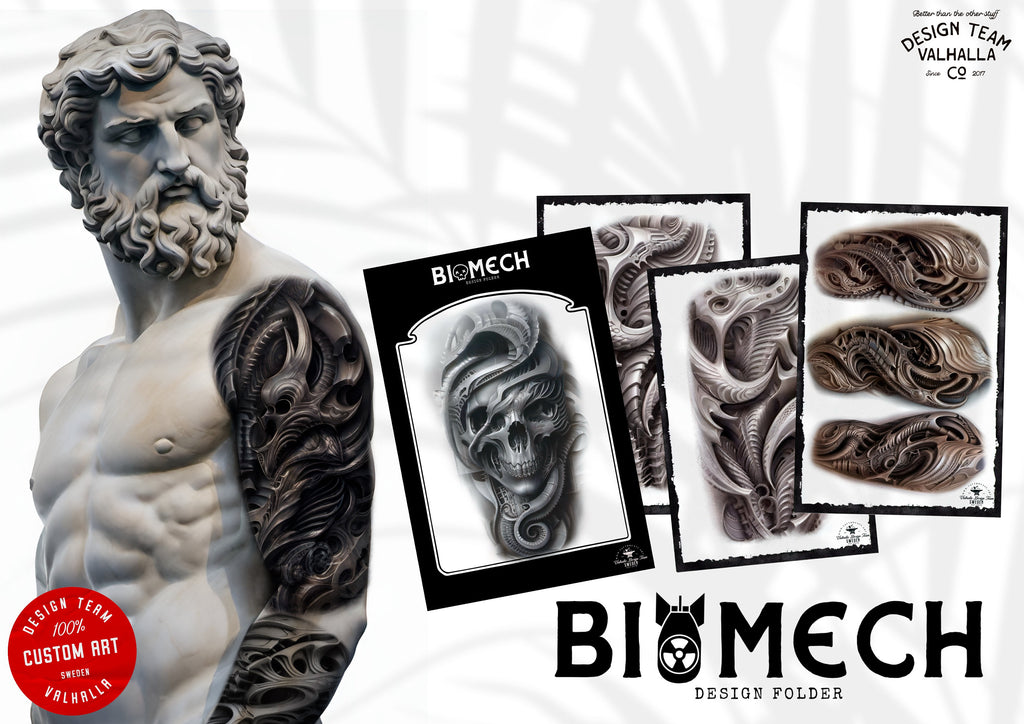 Organica Machina ~ Custom art for Procreate XL collection Biomech references