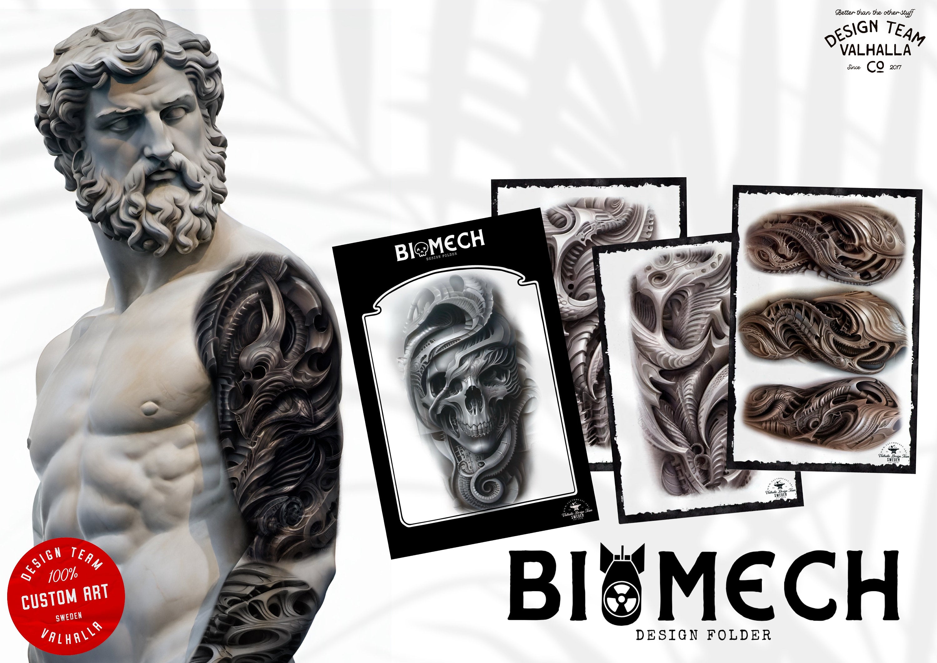 Organica Machina ~ Custom art for Procreate XL collection Biomech references