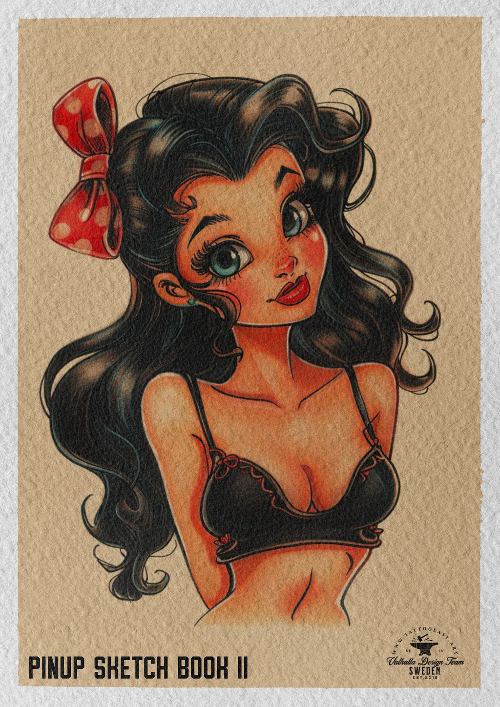 Pinup Sketches - Procreate | 130+ ladies + pdf ( digital download ) Tattoo Flash Art