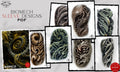 Tattoo E-Books collection (Pdf) Biomech Tattoo Sleeves, 54 unique designs
