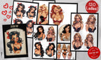Pinup Tattoo E-Books, Cartoon Art References (PDF)