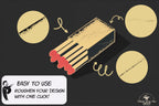 Vintage ink bundle, custom brushes for Procreate