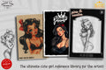 Pinup Tattoo E-Books, Cartoon Art References (PDF)