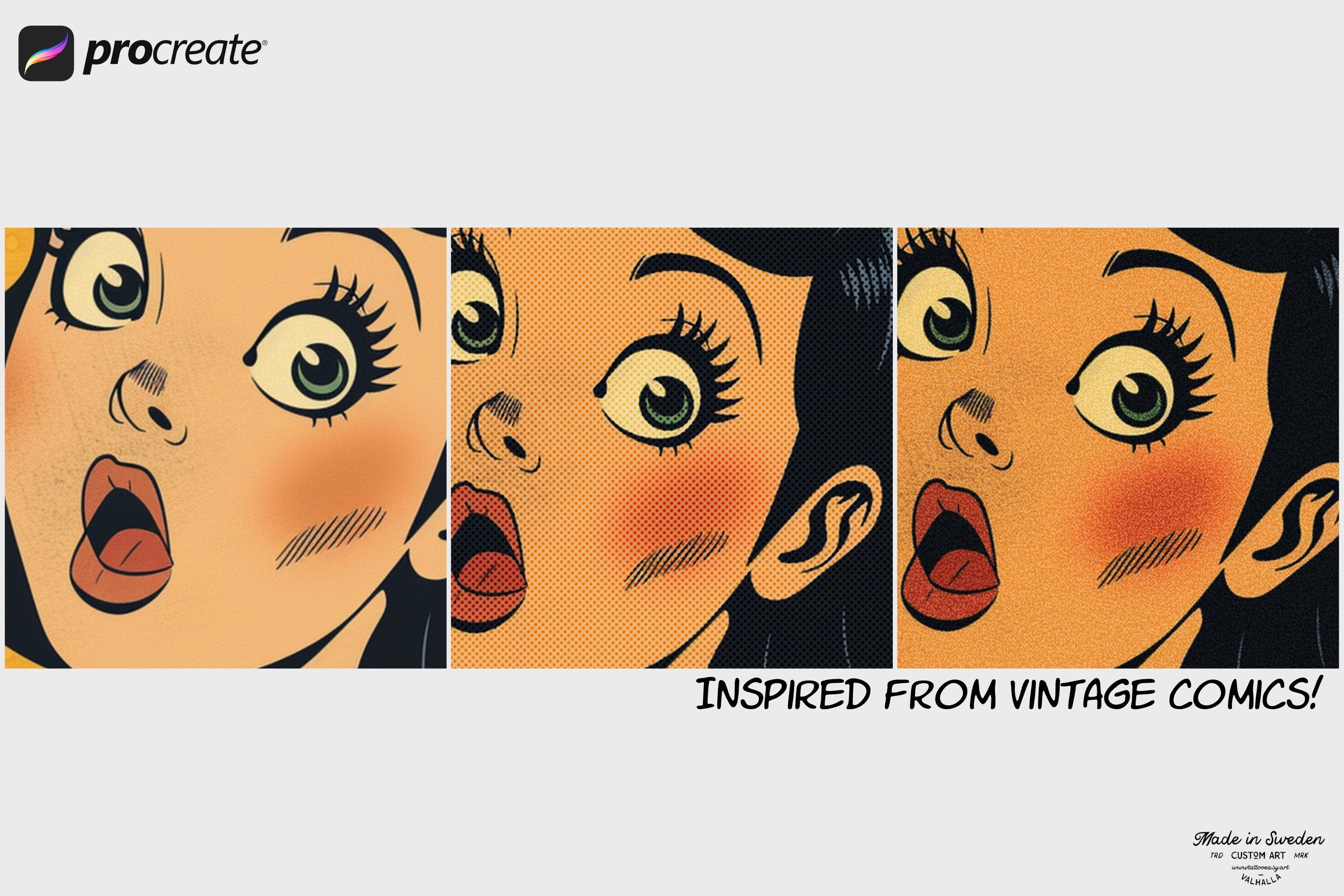 Vintage Magic brush & fx bundle for Procreate