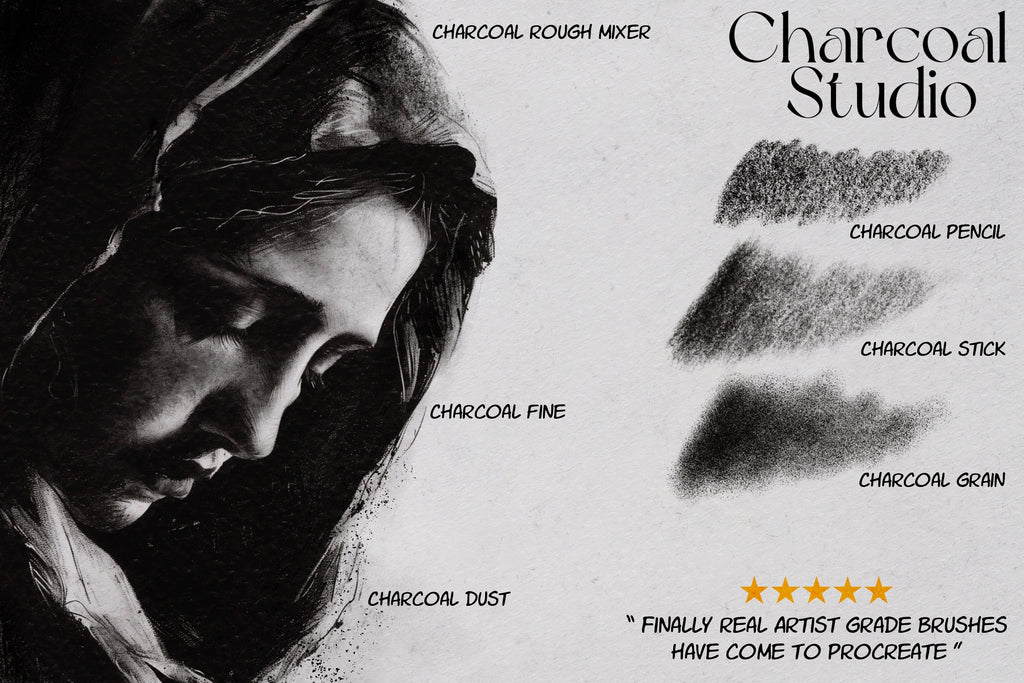 The brush Studio ultimate, custom made quality brushes for Procreate XL