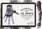 110 Roses Procreate Brush Set (1500x1500 px)