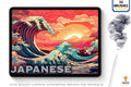 Japanese background brushes ~ Texturemania ~