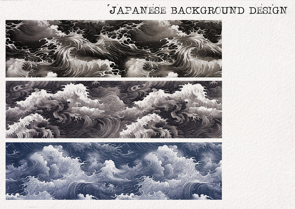 Japanese background brushes ~ Texturemania ~