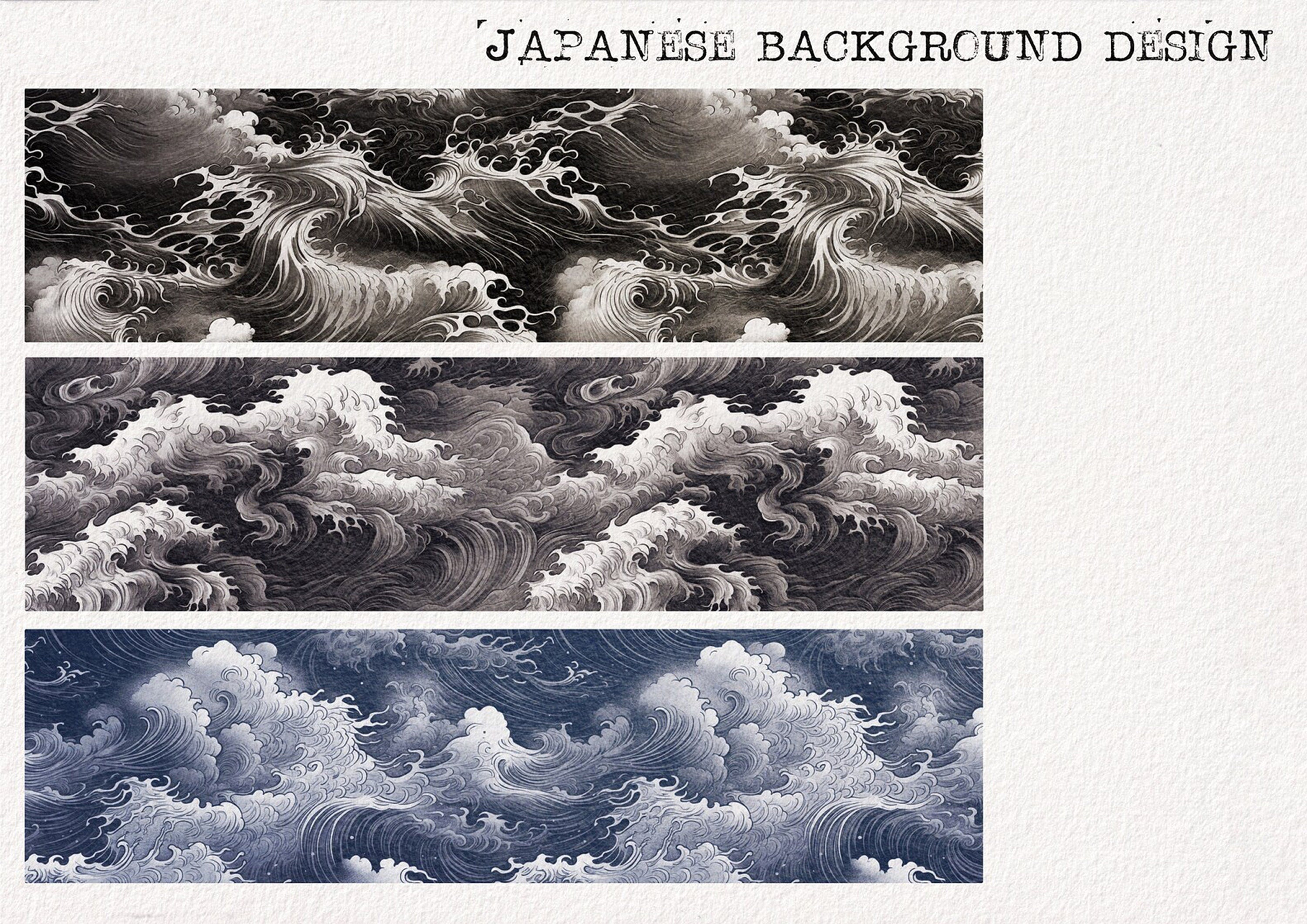 Japanese background brushes ~ Texturemania ~
