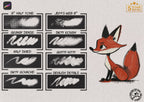 Gritty Goache brush bundle, custom brushes for Procreate