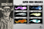 Super Hero Brushes, Custom brushes for Procreate