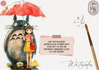 Ghibli paint studio, custom made brushes for Procreate