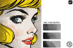 Procreate ~ Retro Tones, Pop art in Procreate