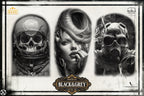 Tattoo encyclopedia vol.2, 500+ original Procreate references, Mega bundle, XL collection