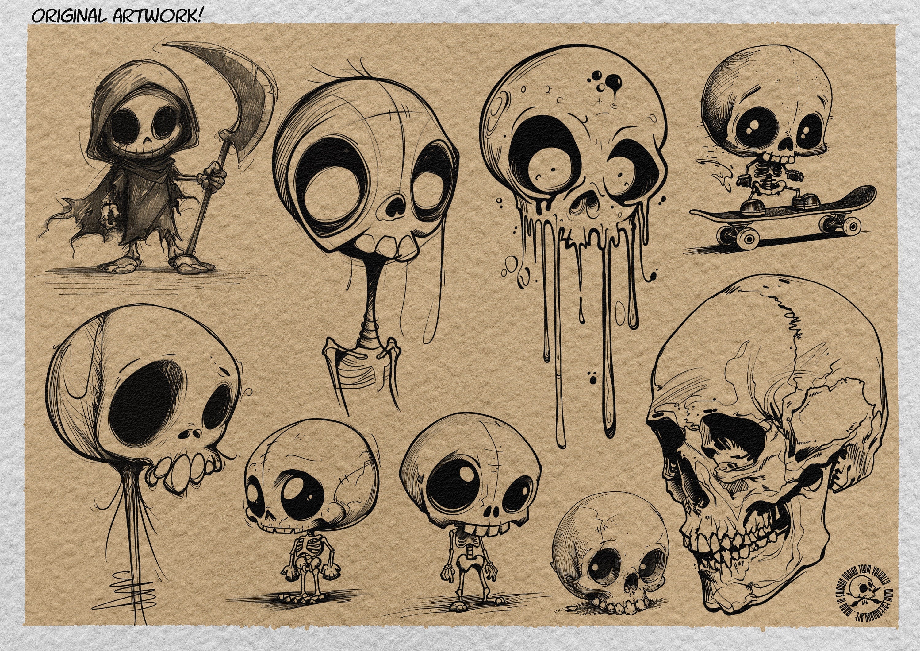 Tattoo encyclopedia vol.2, 500+ original Procreate references, Mega bundle, XL collection