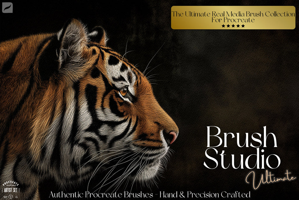 The brush Studio ultimate, custom made quality brushes for Procreate XL