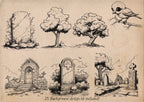 Procreate Boneyard Buddies: Cartoon Skulls & Horror Stamps