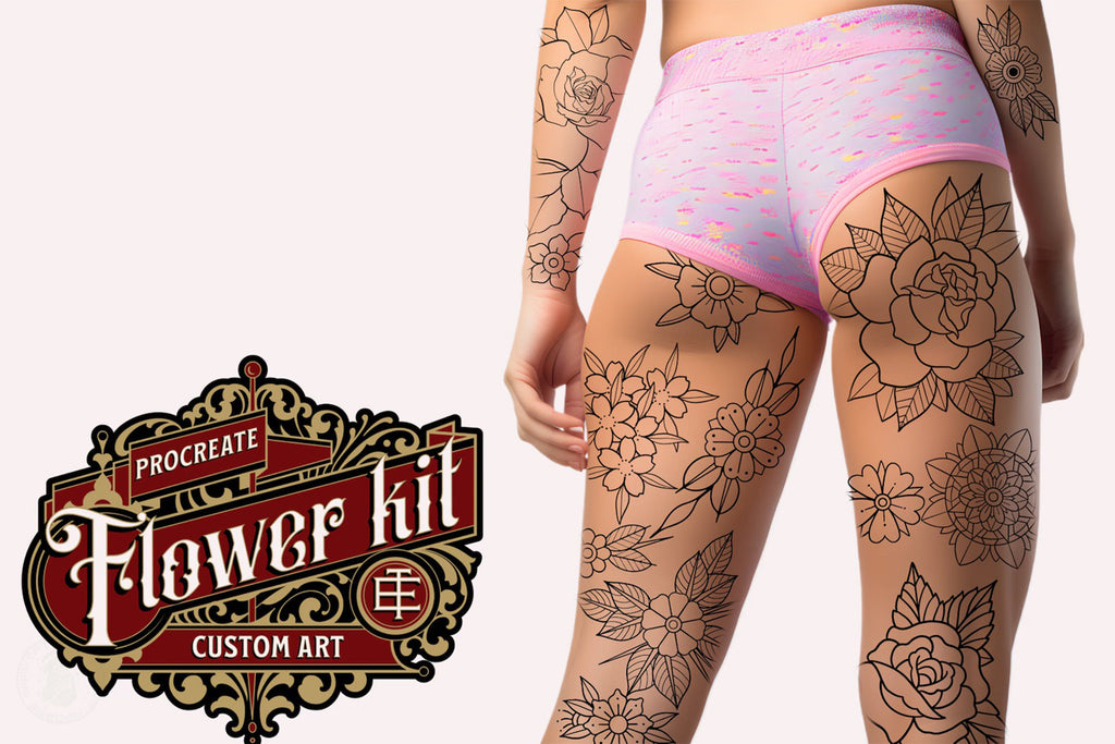 101 traditional tattoo flowers ~
