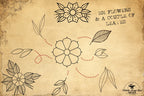 101 traditional tattoo flowers ~