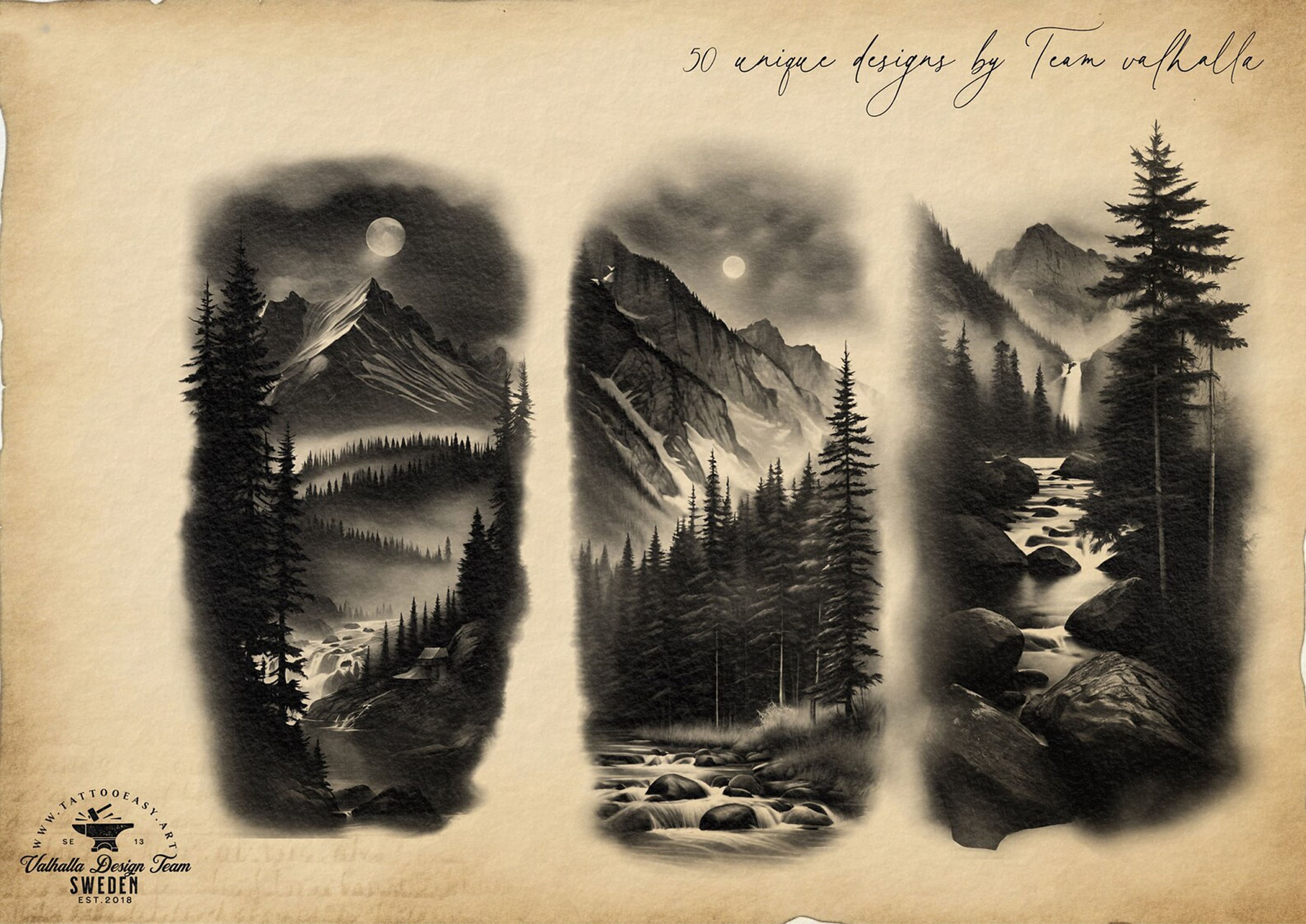 The Wildlife Folder, 50 unique tattoo sleeves by Team Valhalla