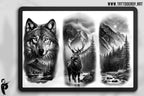 The Wildlife Folder, 50 unique tattoo sleeves by Team Valhalla