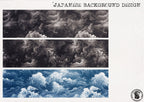 Japanese background brushes ~ Texturemania ~