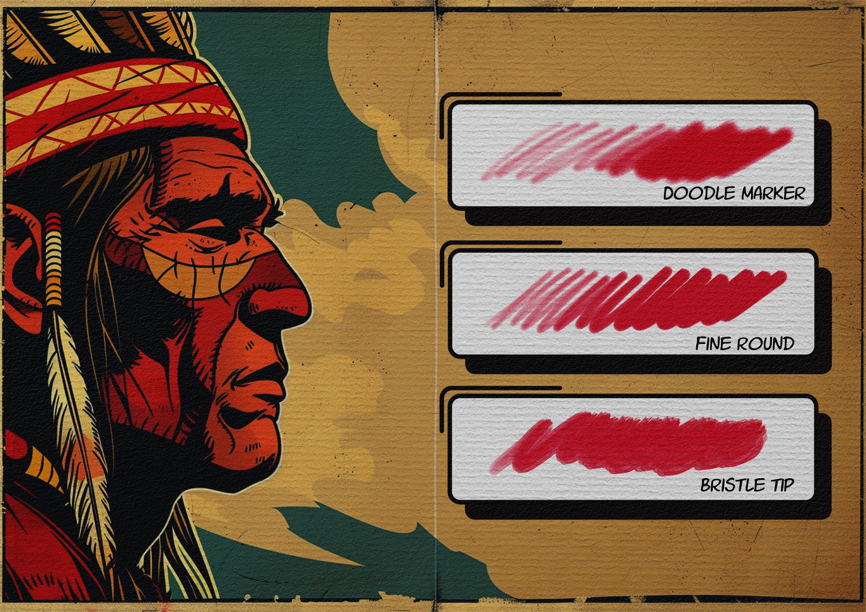 The marker artist “Magic markers” ~ custom built marker bundle for Procreate