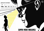 Super Hero Brushes, Custom brushes for Procreate