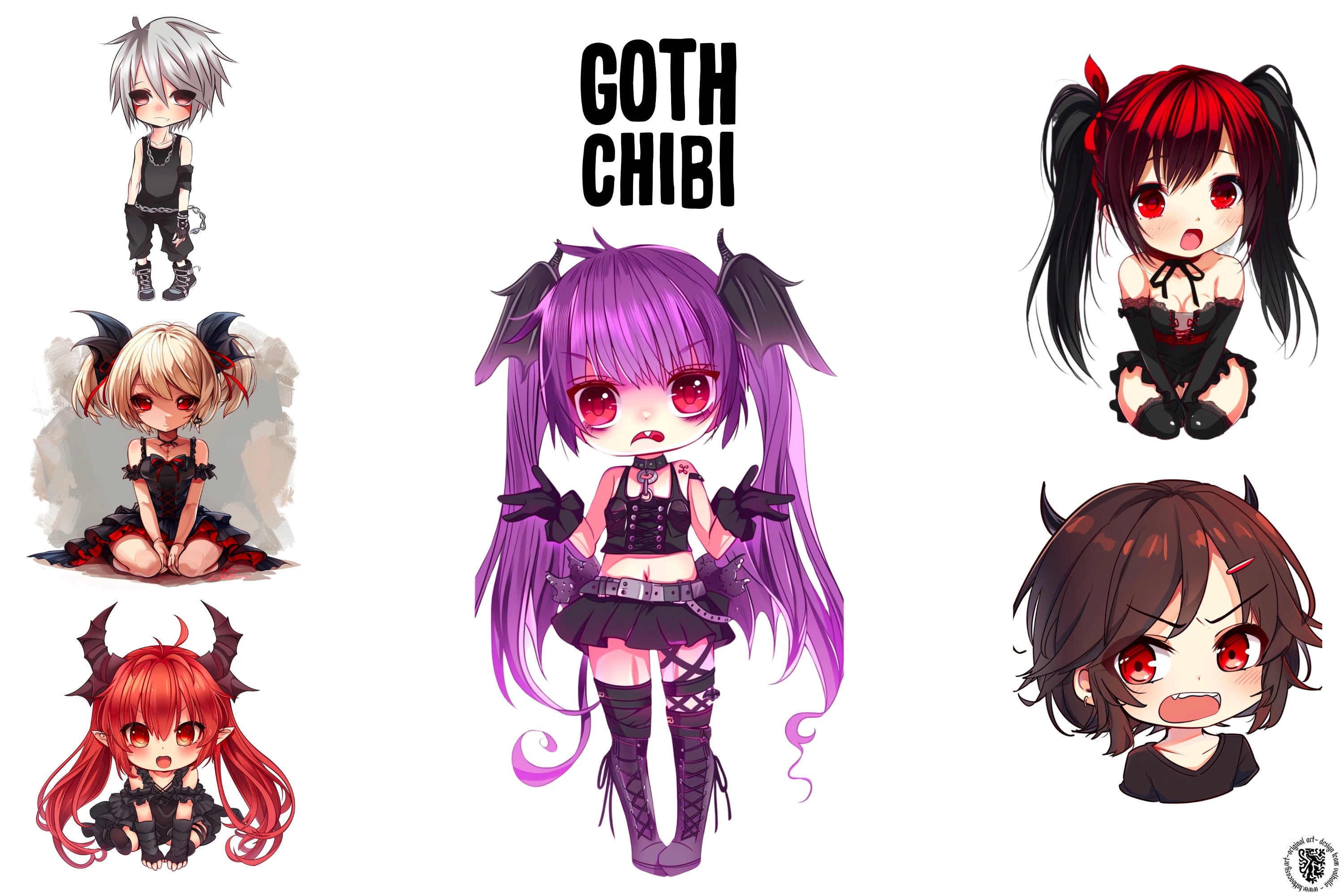 Procreate Anime Chibi Brush Bundle: 1800+ Designs (Digital Download)