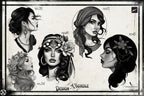 Tattoo encyclopedia vol.2, 500+ original Procreate references, Mega bundle, XL collection