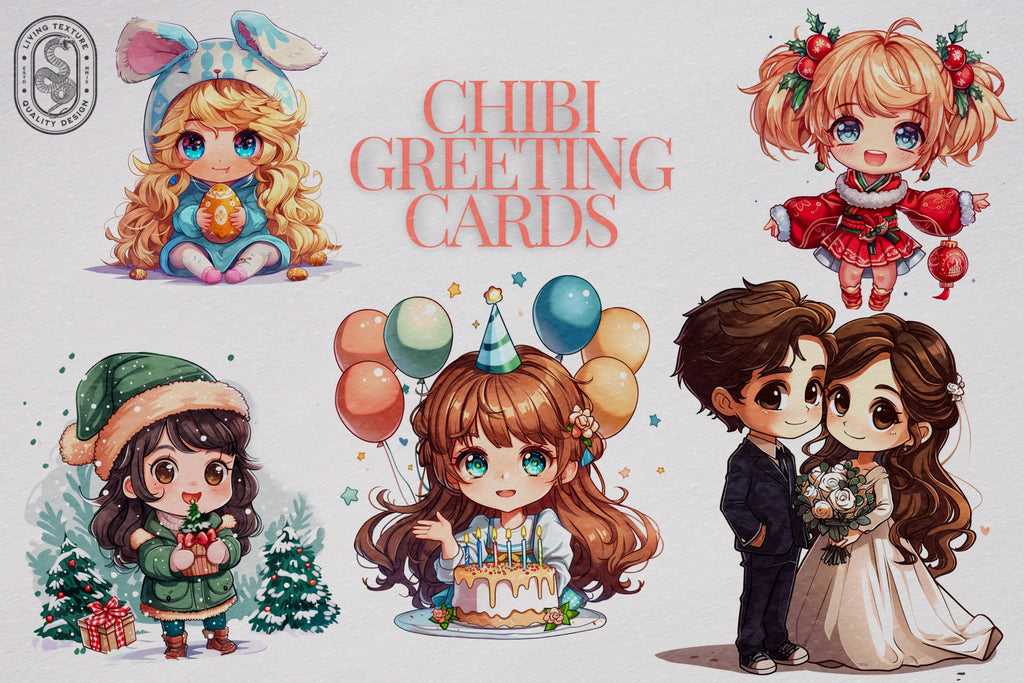 Procreate Anime Chibi Brush Bundle: 1800+ Designs (Digital Download)