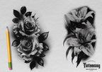 Flower realism, 100+ custom made flower designs, Procreate stamps, png & stencils included