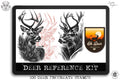 Deer Tattoo Stencils for Procreate: Unique Artist Reference (Digital Download)