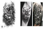 Deer Tattoo Stencils for Procreate: Unique Artist Reference (Digital Download)