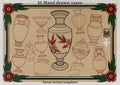 Procreate tattoo art, 35 vases drawn by hand ~ ready made tattoo templates